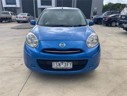 2011 Nissan Micra ST K13 New York Blue