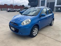2011 Nissan Micra ST K13 New York Blue
