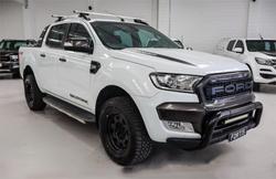 2017 Ford Ranger Wildtrak PX MkII 4X4 Dual Range Frozen White