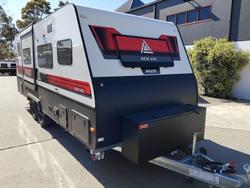 2025 New Age Caravans My25 Bigred Slideout Couples Van Full Ensuite Full Composite