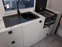 2025 New Age Caravans My25 Bigred Slideout Couples Van Full Ensuite Full Composite