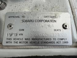 2019 Subaru
Outback 2.5i