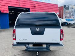 2013 Nissan Navara ST-X D40 Series 5 4X4 Dual Range Arctic White