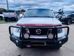 2013 Nissan Navara ST-X D40 Series 5 4X4 Dual Range Arctic White