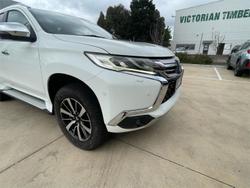 2016 Mitsubishi Pajero Sport Exceed QE MY16 4X4 Dual Range White