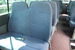 2009 Toyota Coaster WHITE