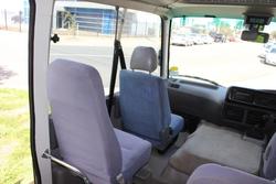 2009 Toyota Coaster WHITE