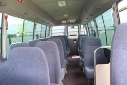 2009 Toyota Coaster WHITE