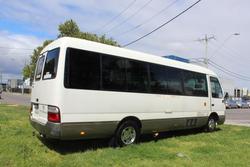 2009 Toyota Coaster WHITE