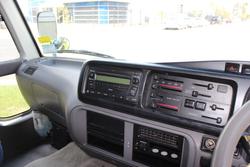 2009 Toyota Coaster WHITE