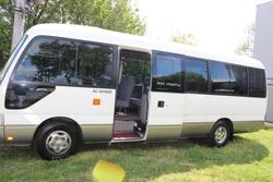 2009 Toyota Coaster WHITE