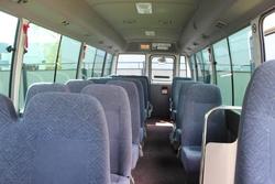 2009 Toyota Coaster WHITE