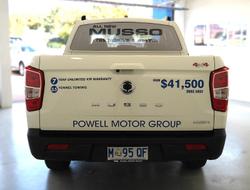 2025 KGM Musso Ultimate