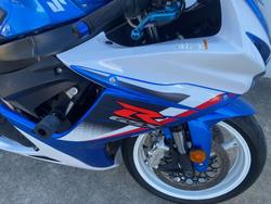 2013 Suzuki GSX-R600 Celestial Blue