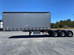 2017 Barker 12 Pallet Straight Deck Curtainsider A Trailer