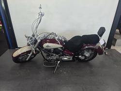 2000 Yamaha XVS1100A V-STAR CLASSIC RED/BLACK/SILVER
