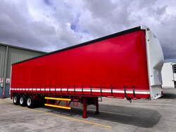 2009 Vawdrey
22 Pallet Sd Curtain R/T, Fork Lift, Safety Kick Up Rails