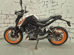 2019 KTM 200 Duke Duke White