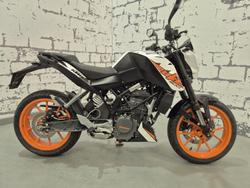 2019 KTM 200 Duke Duke White