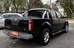 2012 Nissan Navara ST D40 Series 6 4x2 Midnight Black