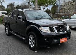 2012 Nissan Navara ST D40 Series 6 4x2 Midnight Black