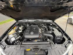 2012 Nissan Navara ST D40 Series 6 4x2 Midnight Black