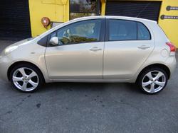 2008 Toyota Yaris YR NCP90R MY09 Gold