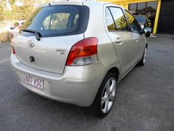2008 Toyota Yaris YR NCP90R MY09 Gold