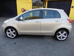 2008 Toyota Yaris YR NCP90R MY09 Gold