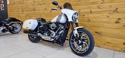2022 Harley-davidson FLSB SPORT GLIDE (107) WHITE SAND PEARL