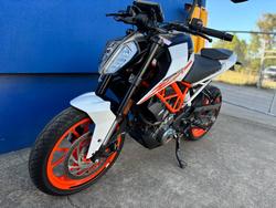 2019 Ktm 390 DUKE White