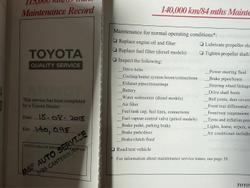 2001 Toyota Landcruiser Prado GXL VZJ95R 4X4 Green