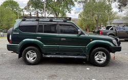 2001 Toyota Landcruiser Prado GXL VZJ95R 4X4 Green