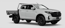 2025 MAZDA BT-50 XT BT-50 H 6AUTO 3.0L DUAL CAB CHASSIS XT 4X4 Ice White