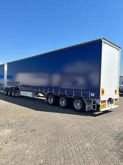 2025 CIMC 34 Pallet Drop Deck Mezz Curtainisder B Double, In Brisbane