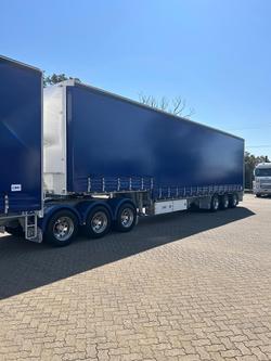 2025 CIMC 34 Pallet Drop Deck Mezz Curtainisder B Double, In Brisbane