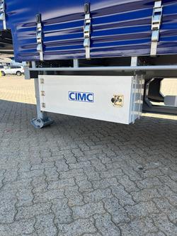 2025 CIMC 34 Pallet Drop Deck Mezz Curtainisder B Double, In Brisbane
