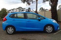 2014 Honda Jazz VTi GF MY15 Vivid Sky Blue