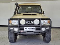2021 Toyota Landcruiser GXL Troopcarrier VDJ78R 4X4 Dual Range Beige