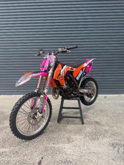 2016 Ktm 85 SX BW Orange