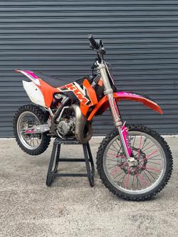 2016 Ktm 85 SX BW Orange