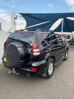 2008 Toyota Landcruiser Prado GXL KDJ120R 4X4 Constant BLACK