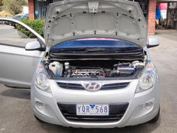 2011 Hyundai i20 Active PB MY12 Sleek Silver