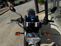 2025 Royal Enfield (see Also Enfiel CONTINENTAL GT 650 E5 DARK BLACK