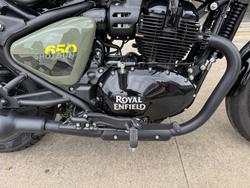 2025 Royal Enfield (see Also Enfiel SHOTGUN 650 GREEN