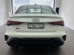 2024 Audi A3 35 TFSI S line GY MY25 Glacier White