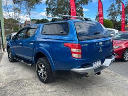 2016 Mitsubishi Triton GLS MQ MY16 4X4 Dual Range Impulse Blue