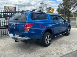 2016 Mitsubishi Triton GLS MQ MY16 4X4 Dual Range Impulse Blue
