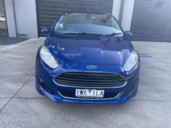2014 Ford Fiesta Sport WZ MY15 Winning Blue