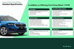 2025 SKODA Karoq 110TSI 130 Years Edition